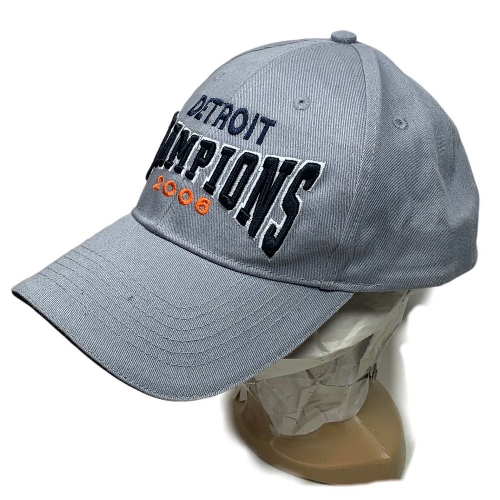 Detroit Tigers 2006 American League Champions Hat Cap OSFM